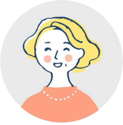 親しみやすい笑顔の女性スタッフ